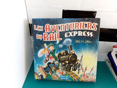 Jeu (manque 1 carte 1 pion jaune) les aventuriers du rail express days of wonder - Photo 1/3