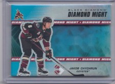 2022-23 UD Black Diamond Might Acetate Jakob Chychrun 44/99 Arizona Coyotes