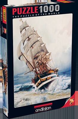 Anatolian Puzzle 1000 Piece - Black Pearl - Luis Bargallo