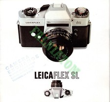 Vintage Leicaflex SL Brochure 24 pages 