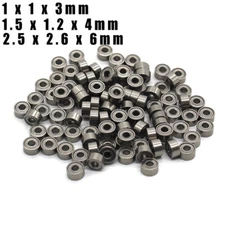 Miniature Micro Mini Small Bearing Remote Control Model Bearings 1mm 1.5mm 2mm
