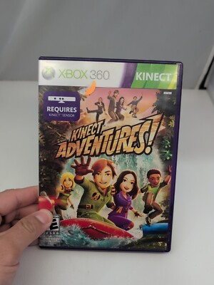 Kinect Adventures! (Microsoft Xbox 360, 2012) Complete In Box