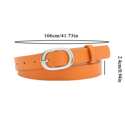 Luxury PU Leather Belt for Women - Dress & Jeans - Classic Metal Buckle Sd5fd9aac8c25447eaf672032c4c4f  main image 4