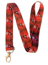 Nightmare Before Christmas Jack Skellington ID Holder Keychain Lanyard