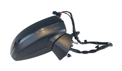 2016-2018 AUDI A3 E-TRON SPORTBACK 8VF RIGHT PASSENGER HEATED DOOR MIRROR BLACK