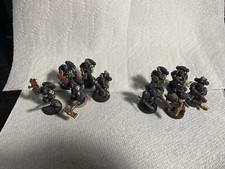Games Workshop Warhammer 40k: Space Wolves Grey Hunters Miniature Set X5 X2