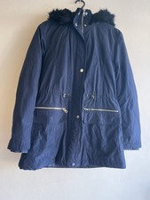 Papaya Matalan Women’s Blue Hooded Coat- Size 12