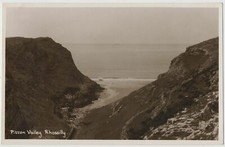 Pitton Valley, Rhossilly - Wales 1937 RPC