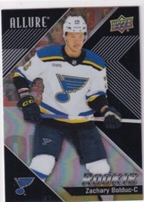 2024-25 Allure Hockey Zachary Bolduc Rookie Black Rainbow