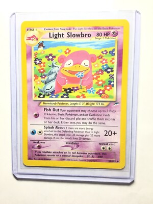 LIGHT SLOWBRO - 51/105 - Neo Destiny - Uncommon - Pokemon Card - NM | eBay