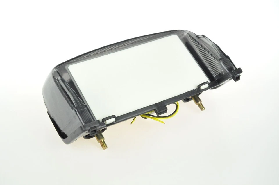 Led Flashing Tail Light Turn Signal Fit Honda 1991-1996 CBR600F2 F3 SJR Smoked - Image 4 of 4