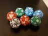 MTG Spindown Rivals of Ixalan + Ixalan Set of 7 - Life Counter D20 Dice 20 Sided
