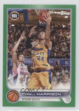 2022 Topps NBL National Basketball League Green 27/99 Tyrell Harrison #15 1f7d