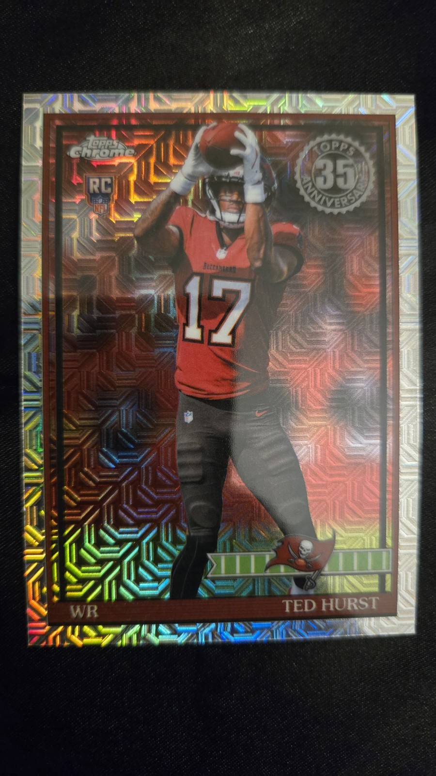 2026 Flagship 35th Anniversary Mojo 91TRC-35 Ted Hurst Buccaneers Rookie