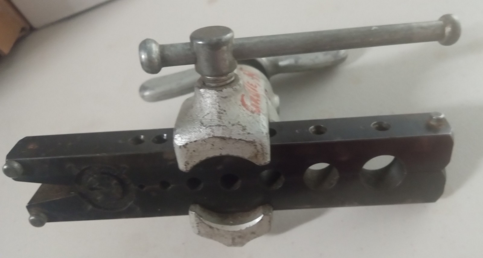 RIDGID No. 457 45° Pipe Flaring Tool Set w/ Bar Clamp 1/4-1/2 in