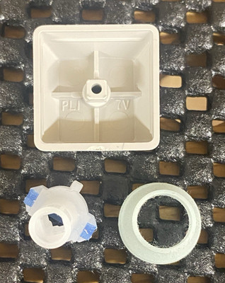 VINTAGE | Apple Keyboard II M0487 replacement key caps (MITSUMI - RUBBER DOME)
