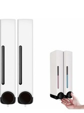 Shampoo and Conditioner/ Soap Dispenser  Set of 02 