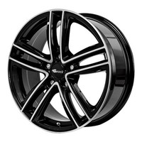 1X Rc-Design RC27 Schwarz Glanz Voll-Poliert (Sgvp) 7.5Jx17 5X112 ET53