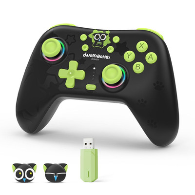 Switch Pro Controller with Hall Effect Joysticks, Tri-Mode, Dual Vibration