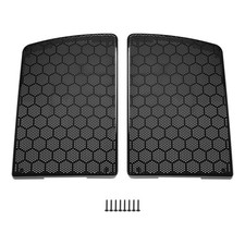 Parrillas de tapa de altavoz de alforja para altavoz 6x9 aptas para Harley Touring 1993-2013