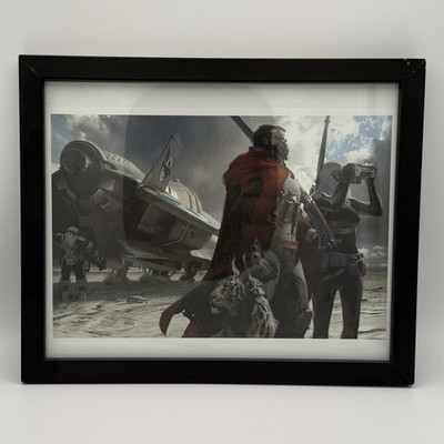 DESTINY Bungie POSTER Original Game 2014 11 x9  Framed