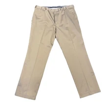 Dockers D2 Straight Fit Tan Dress Pants Khaki Size 40X32 EUC