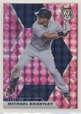 2021 Panini Mosaic Pink Camo Mosaic Prizm Michael Brantley #92 0j67