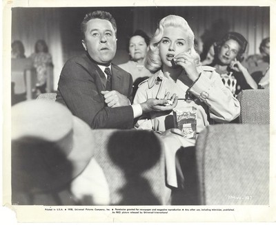 George Gobel Diana Dors ''I Married a Woman'' 1958 Movie Theater Popcorn Date