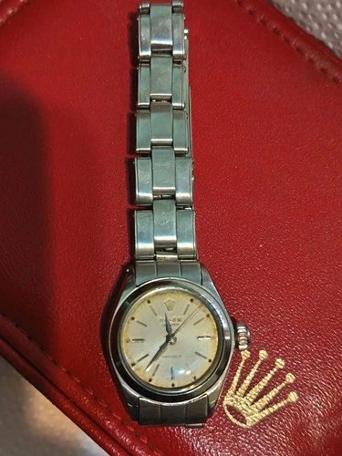 1966 ROLEX OYSTER PRECISION MANUAL WIND LADIES 6410. OYSTER BAND 7834 / 66 13MM