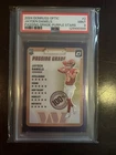 2024 Panini Donruss Optic Jayden Daniels Passing Grade Purple Stars /25  PSA 9