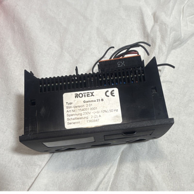 Rotex Gamma 23 B Steuergerät 230V 2A Kunststoff Modell 1540510001