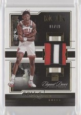 2022-23 Panini Noir Elegant Décor Rookie Jerseys Prime /49 Dalen Terry 1m0c