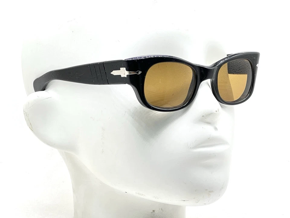 Gafas de sol vintage Persol Ratti 6200 edición K.H.V flecha plateada Italia años 80 48 mm Foto 3 de 4