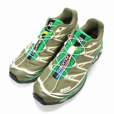 Salomon XT-6 Sneakers DEEP LICHEN GREEN 472935 US 8 Men JP 26cm