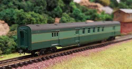* N Scale * Con-Cor * Crescent Southern Railway Post Office Car * 4031-L * BOXED | Zustand: Used