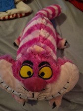 Disney Store Cheshire Cat Medium 20" Plush Stuffed Animal Alice in Wonderland