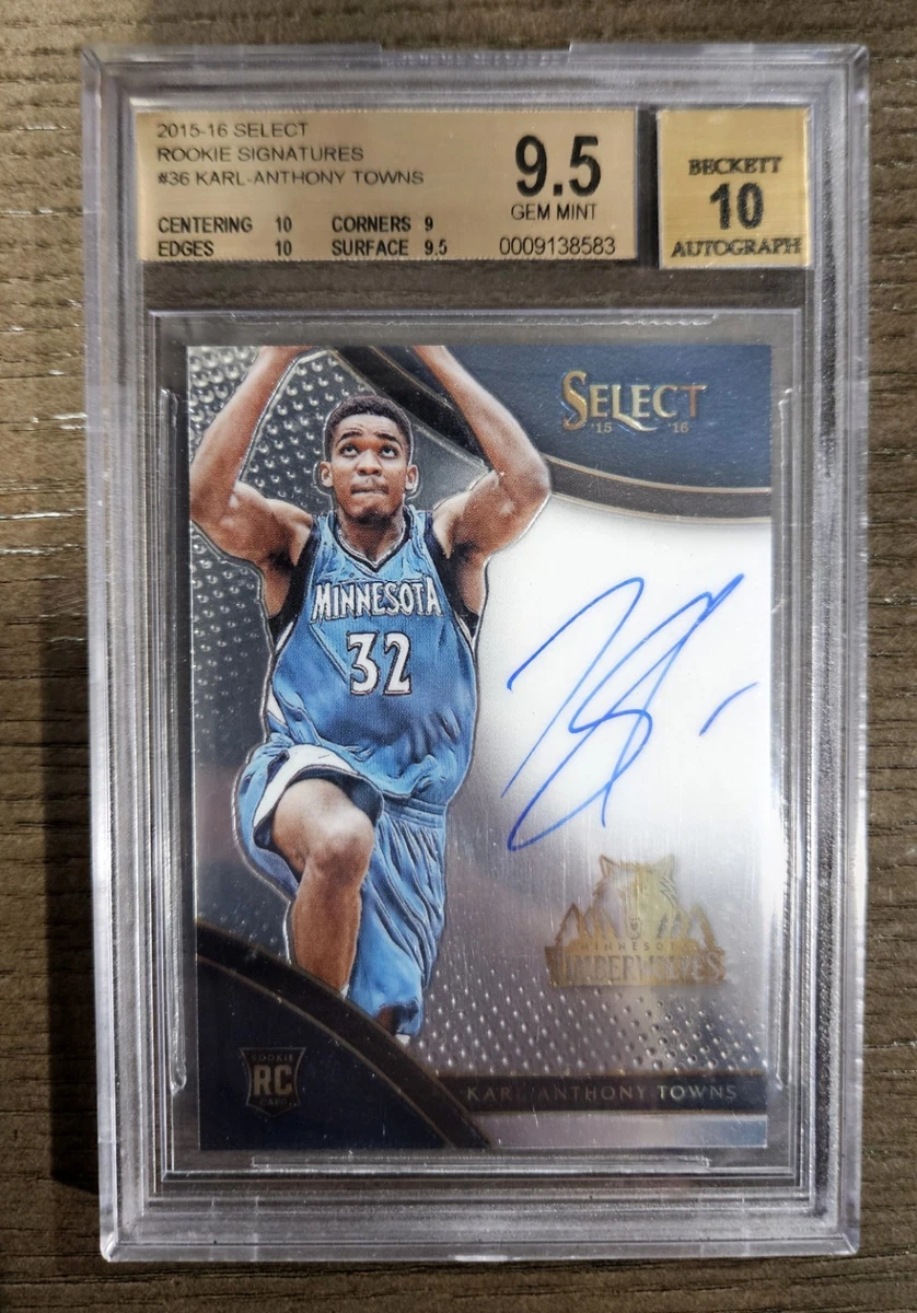 Panini Basketball Karl Anthony Towns Sports Trading Cards Insert