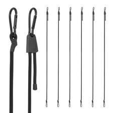 Heavy Duty Bungee Cord, (7-80 Inch, Black)(8PCS), Elastic Tie Down