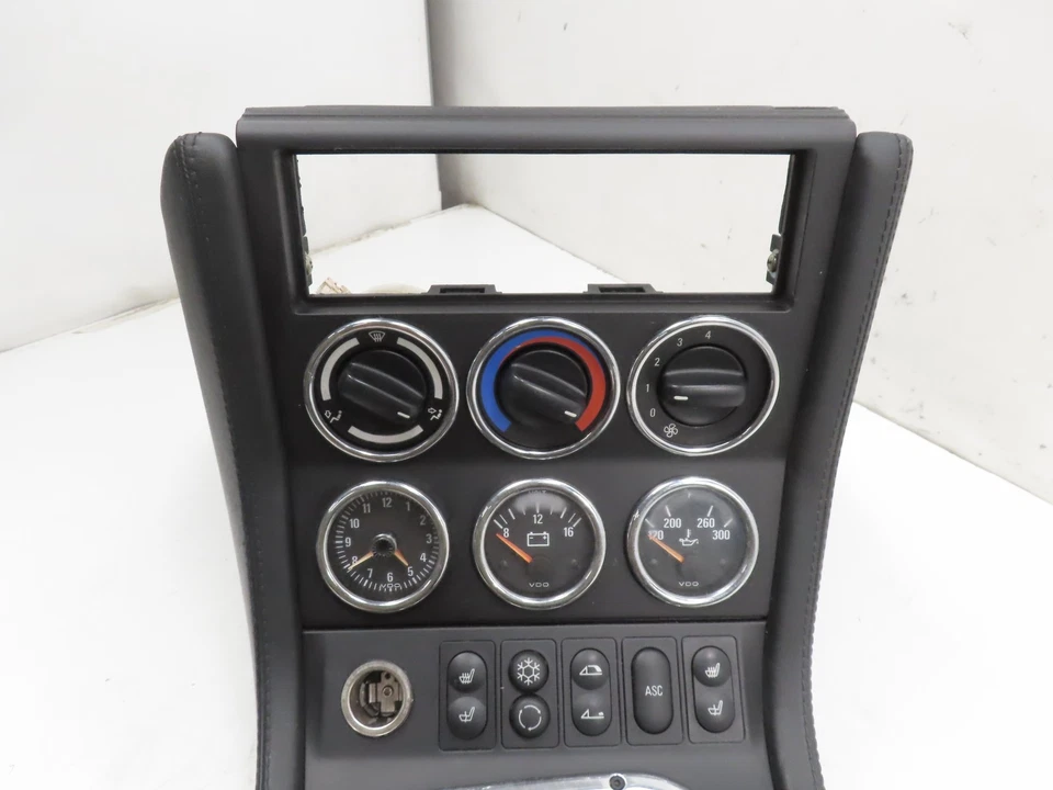 00 BMW Z3 M #1313 Center Console, Complete Gauges Black Leather - Image 3 of 4