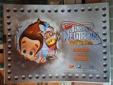 Jimmy Neutron Boy Genius - Quad Cinema Poster b