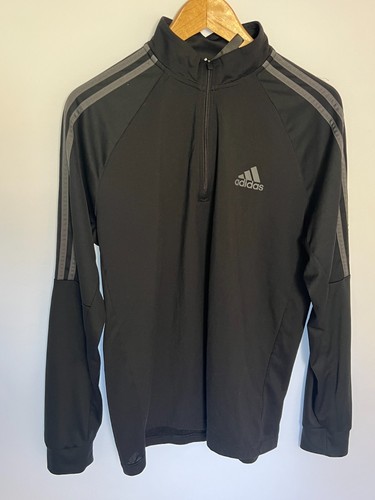 Adidas Track Jacket Sereno 3 Stripe Aeroready | Uomo | Nero/Grigio | Large