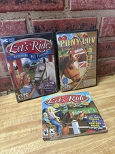 PC Horse Games Bundle : Let’s Ride Friends Forever & Pony Luv & Corral Club