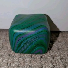 Needoh Nice Cube Swirl Green Blue Purple New Without Box.