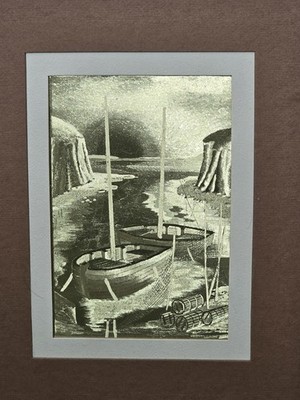 Manifestations Optical Illusion Metal Art 8x10   Vintage Reflective Etching