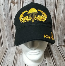 US Army Airborne Strapback Hat Baseball Cap Wing Logo TKCap Air Borne Adjustable