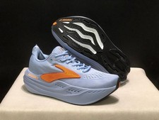 Men Women s Brooks Glycerin max Running Breathable Sneakers Sky Blue
