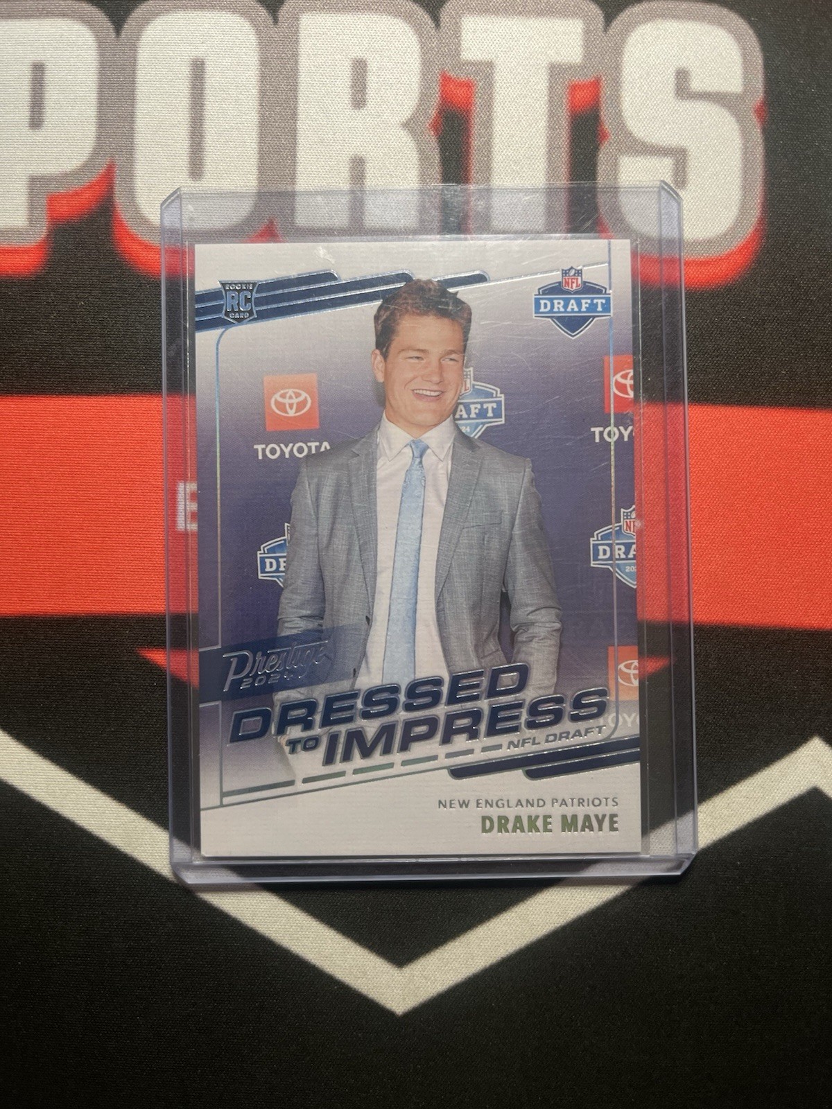 2024 Prestige Drake Maye Dressed To Impress Case Hit SSP