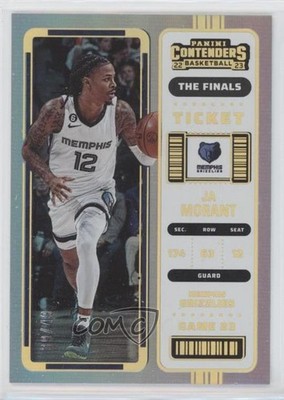 2022-23 Panini Contenders The Finals Ticket 39/49 Ja Morant #77 1aj