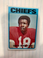 Emmitt Thomas 1972 Topps Football #157