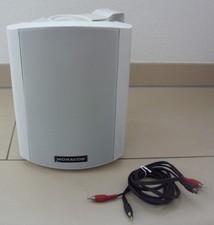Monacor MKA-60, 1 Stück, weiß, Active-Speaker-System, voll funkionsfähig